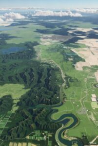 وسط جزيرة العرب قبل 100 مليون سنة في العصر الجوراسي