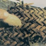 قطعة من الخوص عمرها 2000-3000 سنة